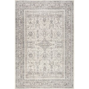 Nuloom Green Haven Collection Vietta Recycled Cotton Pet Friendly Machine Washable Area Rug - 1 of 4