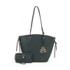 MKF Collection Liv Vegan Leather Women’s Tote Handbag with Matching Wallet by Mia K - 2 of 4
