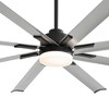 Airsurfer 72" Large Modern Ceiling Fans with Led Lights and Remote for Indoor/Covered Outdoor - 4 of 4