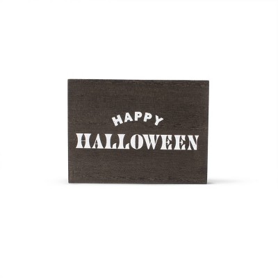 Novelty Decor Signs Happy Halloween - Bullseye's Playground™