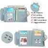 BEAFUP Small Wallet for Women,Leather RFID Blocking Bifold Credit Card Holder with Zipper Coin Pocket - 4 of 4