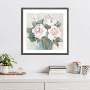 Amanti Art Golden Bouquet by Lera Wood Framed Wall Art Print - 1 of 4