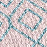 pink and aqua
