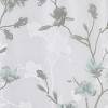 LunaLulinlk Floral Printed Burnout Shower Curtain - 3 of 4