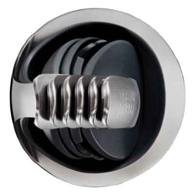 Compact Black and Stainless Steel 5-Piece Nesting Utensil Set