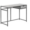 Sapphtopaz Home Office Desks 42.25" Computer Desk with Storage Drawer and Metal Frame Writing Desk Gaming Desk Office Desk for Home Office - 3 of 4