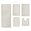 Home Weavers Luxury Collection 100% Cotton Tufted Bathroom Rug Set, Non-Slip Latex Bath Rug Set - 2 of 4