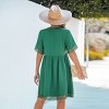 Women's Boho Chic Embroidered Gauze Dress - Cupshe - 4 of 4