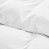 Duvet Cover Set 100% Cotton Sateen - Button Closure, Corner Ties by California Design Den - 3 of 4