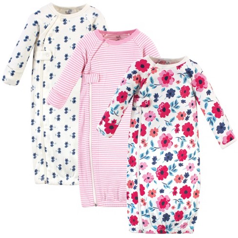 Baby sleeper gowns with hot sale zipper