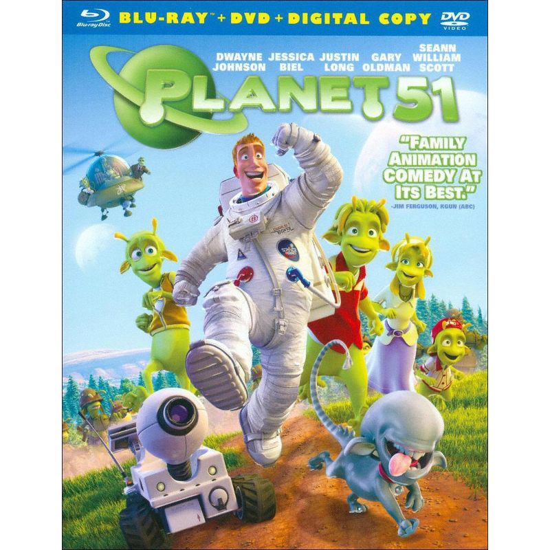 Planet 51 (Blu-ray + DVD + Digital), 1 of 2
