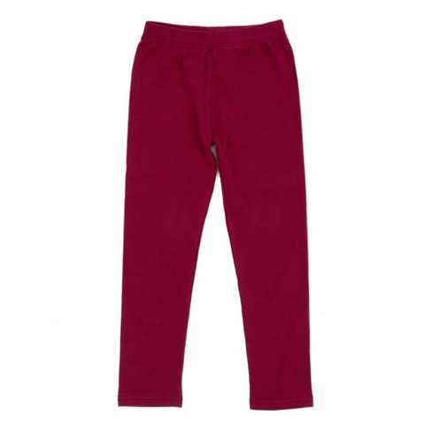 Leveret Girls Legging Maroon 5 Year : Target