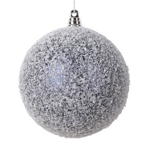 Vickerman 4" Matte Snow Covered Ornament - 1 of 1