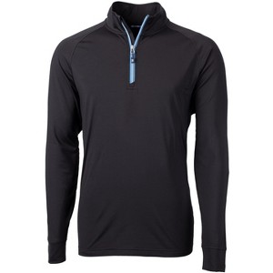 Cutter & Buck Adapt Eco Knit Stretch Recycled Mens Big and Tall Quarter Zip Pullover Jacket - 1 of 2