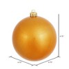 Vickerman Antique Gold Ball Ornament - 2 of 4