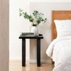 MH London Rosa  22" Solid Wood End Table with Square Top - 4 of 4