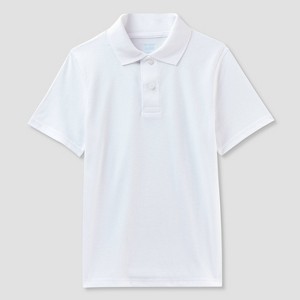 Boys' Adaptive Short Sleeve Uniform Polo Shirt - Cat & Jack™ - 1 of 3
