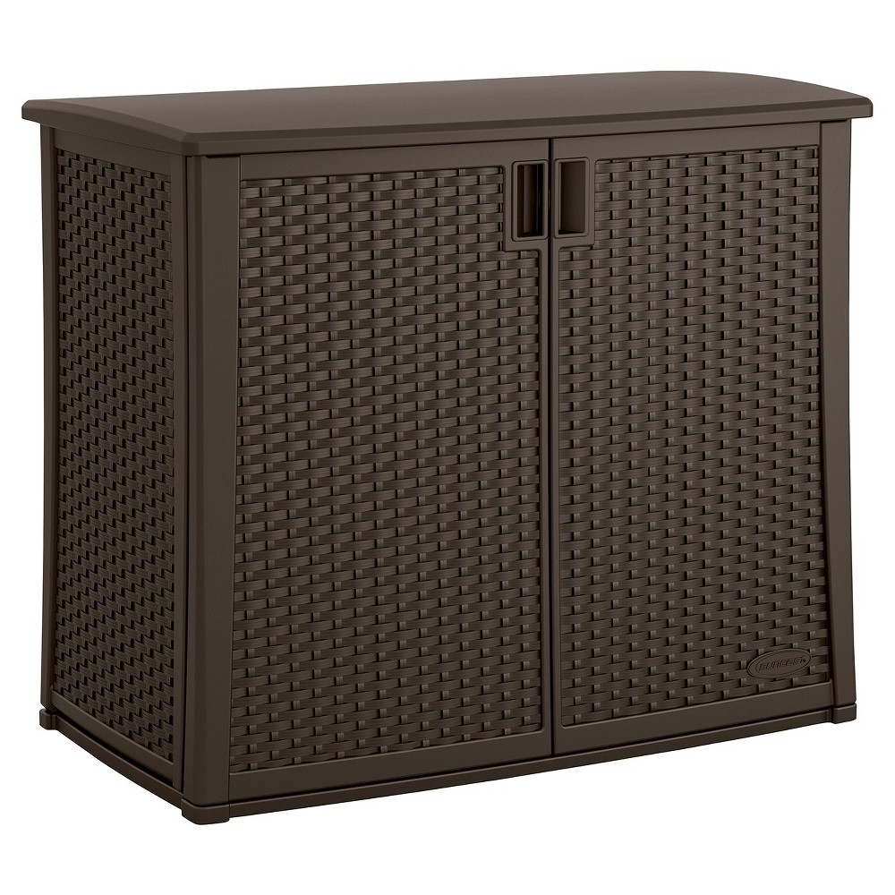 UPC 044365023328 product image for Elementsa Resin Outdoor Cabinet - Brown - Suncast | upcitemdb.com