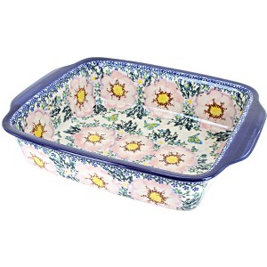 Blue Rose Polish Pottery 548 Vena Casserole - 1 of 1