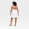 Women's Lace Mini Shift Dress - A New Day™ White Floral - 2 of 3