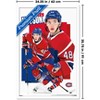 Trends International NHL Montreal Canadiens - Lane Hutson 25 Framed Wall Poster Prints - 3 of 4