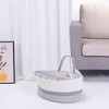 REGALWOVEN Woven Cotton Rope Storage Basket with Handles for Living Room 2 Pcs - 4 of 4