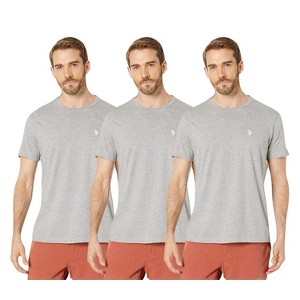 U.S. Polo Assn. Mens 3-Pack Cotton Short Sleeve Crewneck T-Shirts - 1 of 1