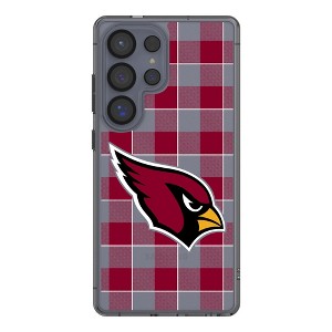 NFL NFC Teams Plaid Clear Cell Phone Case for Samsung Galaxy - 1 of 4