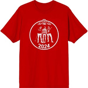 Croquet Team "Champions 2024" Adult Crew Neck Short Sleeve Tee - 1 of 2