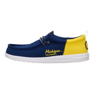 Hey Dude Wally Funk Collegiate Collection - Men's Comfortable Slip on Shoes