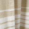 Lush Décor Nantucket Yarn Dyed Cotton Blend Tassel Fringe Window Curtain Panels Taupe 40X95 Set - 2 of 4