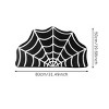 Spider Web Bath Mat Large Spider Web Rugs for Bedroom Gothic Home Decor Witchy Horror Goth Room Rugs Machine Washable Non-Slip Area Rugs - 2 of 4