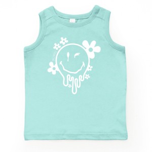 The Juniper Shop SmileyWorld Melting Outline Youth Tank Top - 1 of 4
