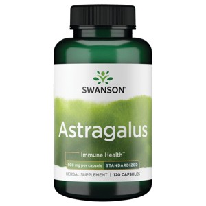 Swanson Astragalus - Standardized 500 mg 120 Capsules. - 1 of 2