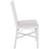 Christine Accent Chair W/ Cushion (Set of 2) - ACH6507 - White/White - Safavieh - 4 of 4