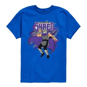 Boys' - Teenage Mutant Ninja Turtles - Live And Let Shred Short Sleeve Graphic T-Shirt - 1 of 4