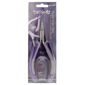 John Bead Jewelry Making Tools | Ergo Minis 5 in Round Nose Stainless Steel Jewelry Pliers, Multi Purpose Tool - 1 of 4