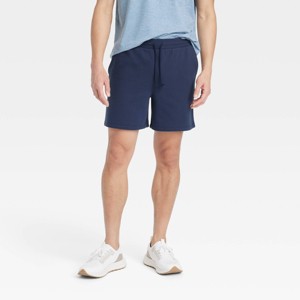 Men's 6" Fleece Jogger Shorts - All In Motion™ - 1 of 3