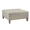 Tufted Square Cocktail Ottoman - Madison Park - 3 of 4