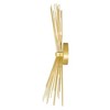 CWI Lighting Savannah 2 Light Wall Sconce With Gold Leaf Finish - 4 of 4