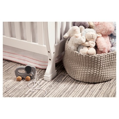 White New Zealand Pine 4-in-1 Convertible Crib