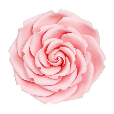 O'creme Pink Rebecca Rose Gumpaste Flowers - Set Of 3 : Target