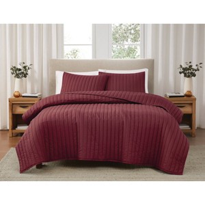 Brooklyn Loom Percale Quilt Set - 1 of 4
