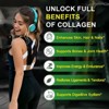 NATURE TARGET Multi Collagen Peptides Powder with Energy Blend, Vitamins & Minerals. Supports energy, skin, hair, nails & joints - 35 servings - 2 of 4