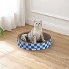 THE LICKER STORE Nelson Modern Cardboard Round Bowl Cat Scratcher with Catnip - 2 of 4