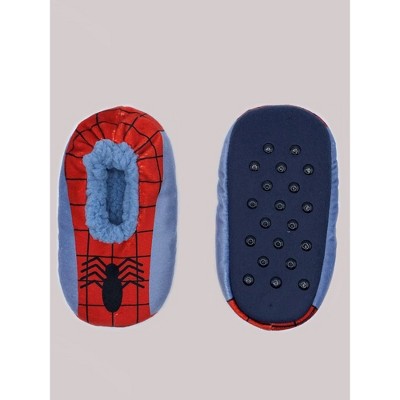 Toddler Boys' Marvel Spider-Man Slippers - Red/Blue 2T-3T
