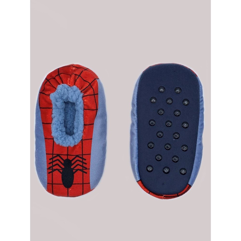 Toddler Boys' Marvel Spider-Man Slippers - Red/Blue 4T-5T