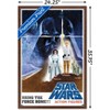 Trends International Star Wars: New Vintage - Bring The Force Home Framed Wall Poster Prints - 3 of 4