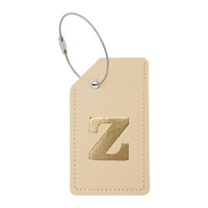 Unique Bargains Luggage Tag Khaki 1 Pc - 1 of 4