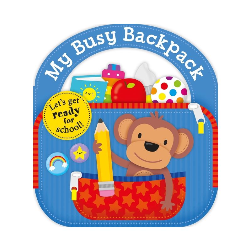 Carry Along Tab Book: My Busy Backpack - (Carry Along Tab Books) by  Roger Priddy (Board Book), 1 of 2
